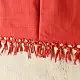 Buy Himalayan Handloom Pure Cotton Red Stole
