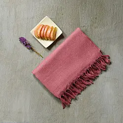 Falguni | Handloom Himalayan Woolen Stole ~ Mauve Color