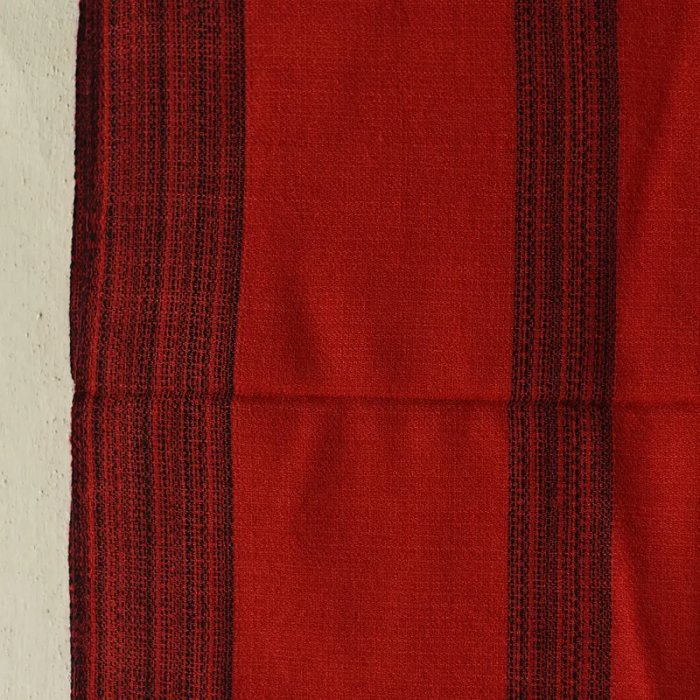 Shop Himalayan Handloom Woolen Stole ~ Red