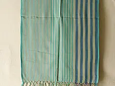 Mountain Loom ✜ Handloom Cotton Stripe Stole
