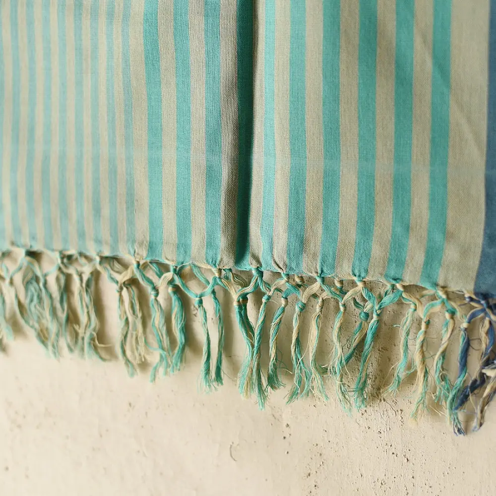 Buy Himalayan Handloom Cotton Stripe Stole