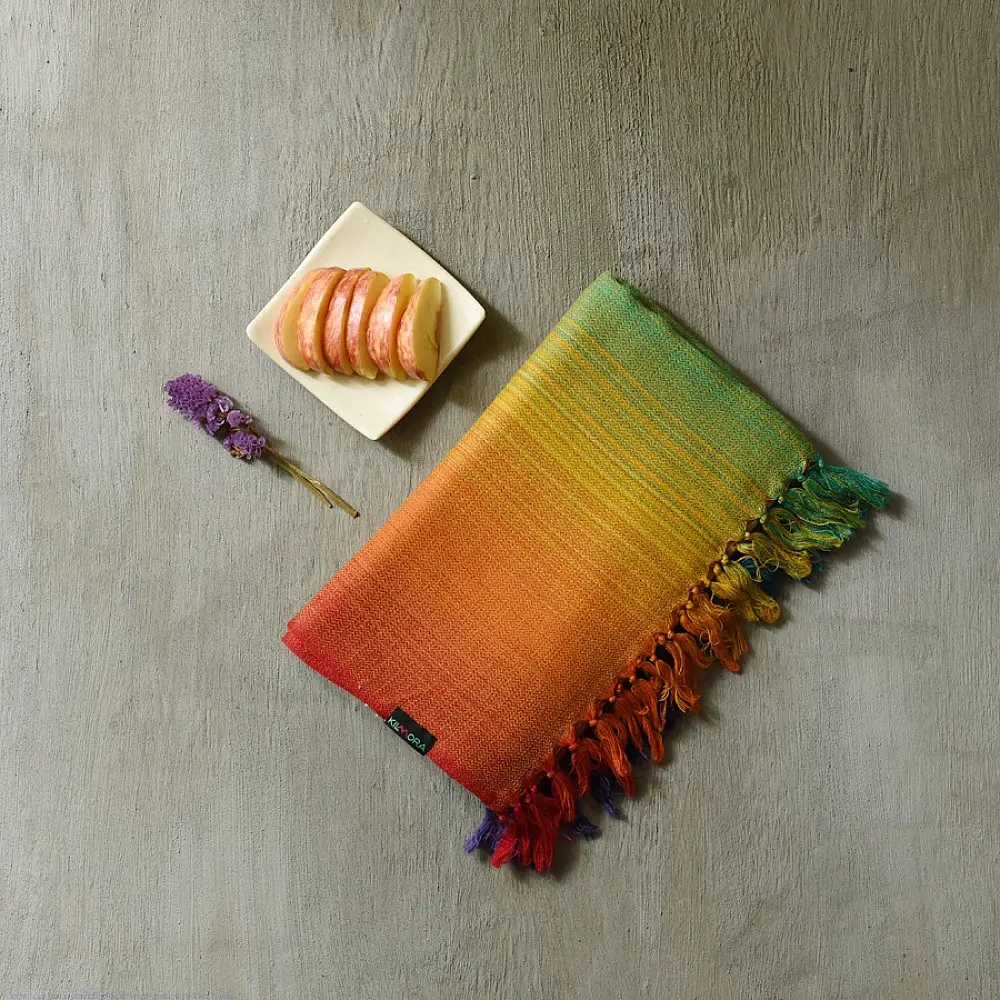 Shop Himalayan Handloom Woolen shaded Stole