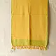 Buy Himalayan Handloom Cotton Stole - Yellow