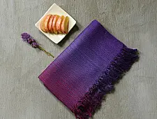 Falguni | Handloom Himalayan Woolen Stole ~ Purple Shaded