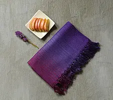 Falguni | Handloom Himalayan Woolen Stole ~ Purple Shaded