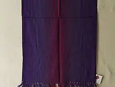 Falguni | Handloom Himalayan Woolen Stole ~ Purple Shaded