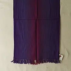 Falguni | Handloom Himalayan Woolen Stole ~ Purple Shaded