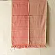 Buy Himalayan Handloom Cotton Stole Carrot Red