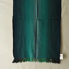 Falguni | Handloom Himalayan Woolen Stole ~ Teal Green