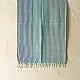 Buy Himalayan Handloom Cotton Stole Blue Stipes