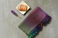 Falguni | Handloom Himalayan Woolen Stole ~ Rainbow Shaded