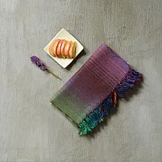 Falguni | Handloom Himalayan Woolen Stole ~ Rainbow Shaded