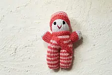 Guppy | Himalayan Knitted Woolen Soft Toy - Doll (Four Color Options)