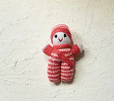 Guppy | Himalayan Knitted Woolen Soft Toy - Doll (Four Color Options)