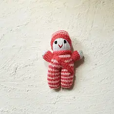 Guppy | Himalayan Knitted Woolen Soft Toy - Doll (Four Color Options)