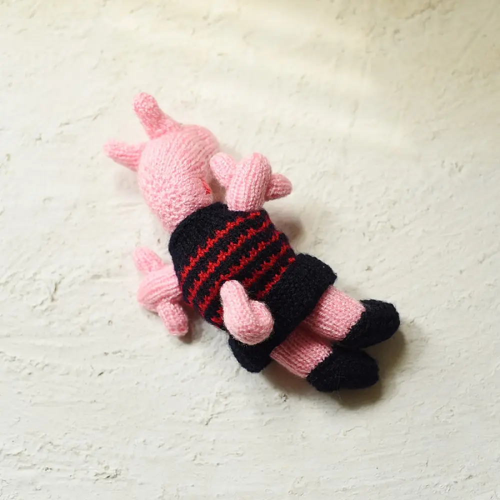 Buy Himalayan Knitted Woolen Soft Toy - Piggy