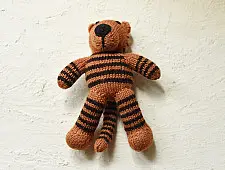 Guppy | Himalayan Knitted Woolen Soft Toy - Tiger 