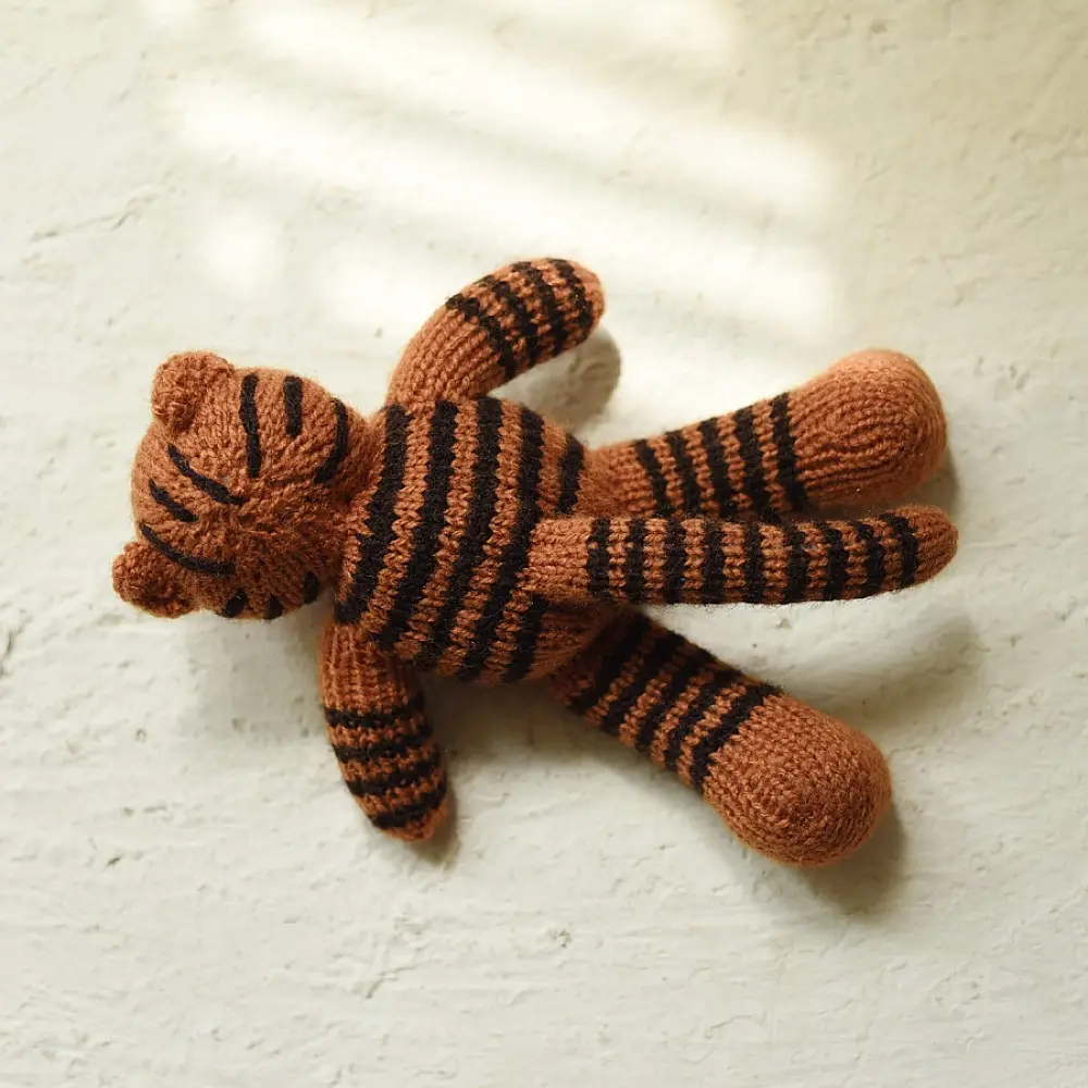 Buy Himalayan Knitted Woolen Soft Toy - Tiger 