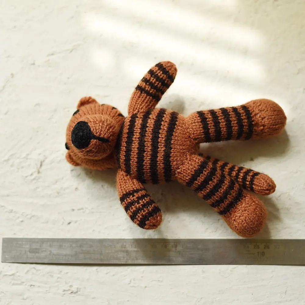 Buy Himalayan Knitted Woolen Soft Toy - Tiger 