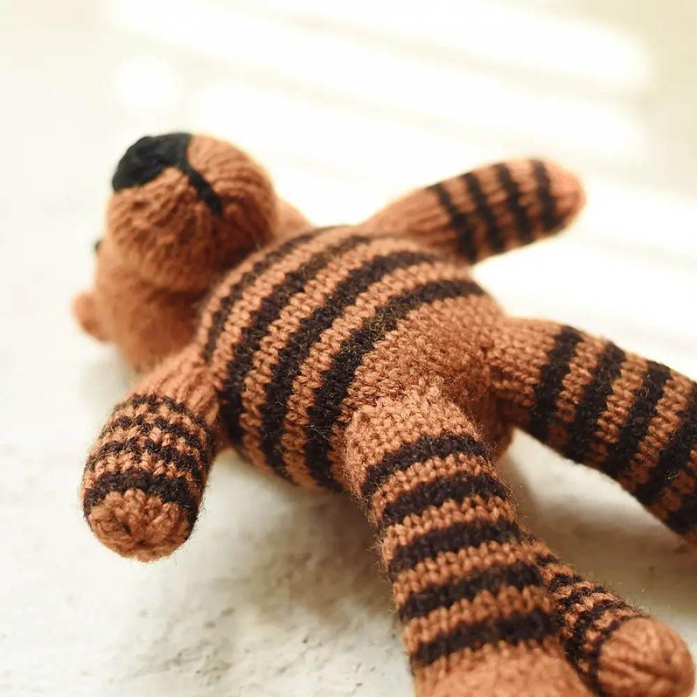 Buy Himalayan Knitted Woolen Soft Toy - Tiger 