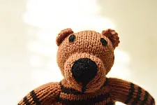 Guppy | Himalayan Knitted Woolen Soft Toy - Tiger 
