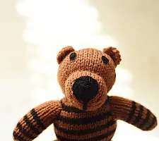 Guppy | Himalayan Knitted Woolen Soft Toy - Tiger 