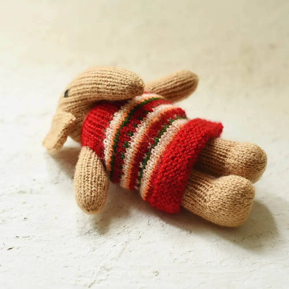 Buy Himalayan Knitted Woolen Soft Toy - Elephant 