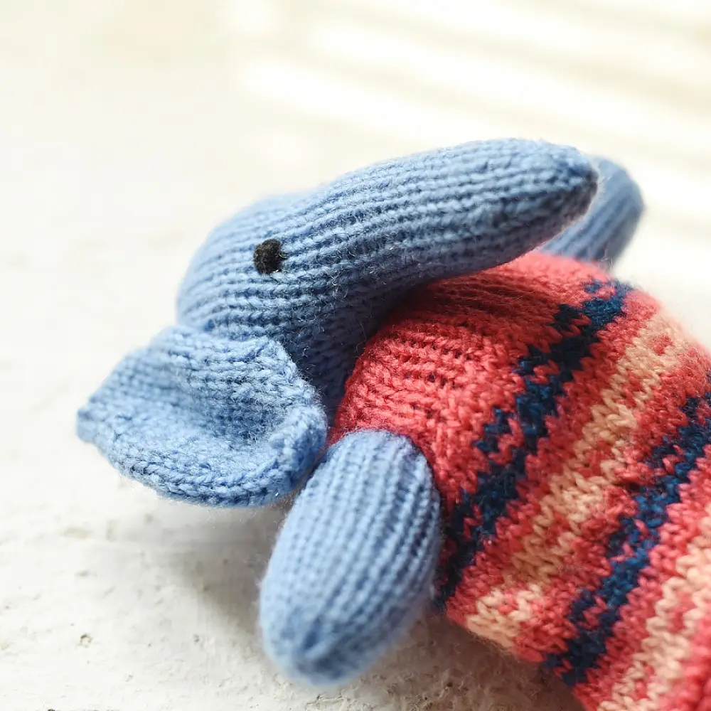 Buy Himalayan Knitted Woolen Soft Toy - Elephant 