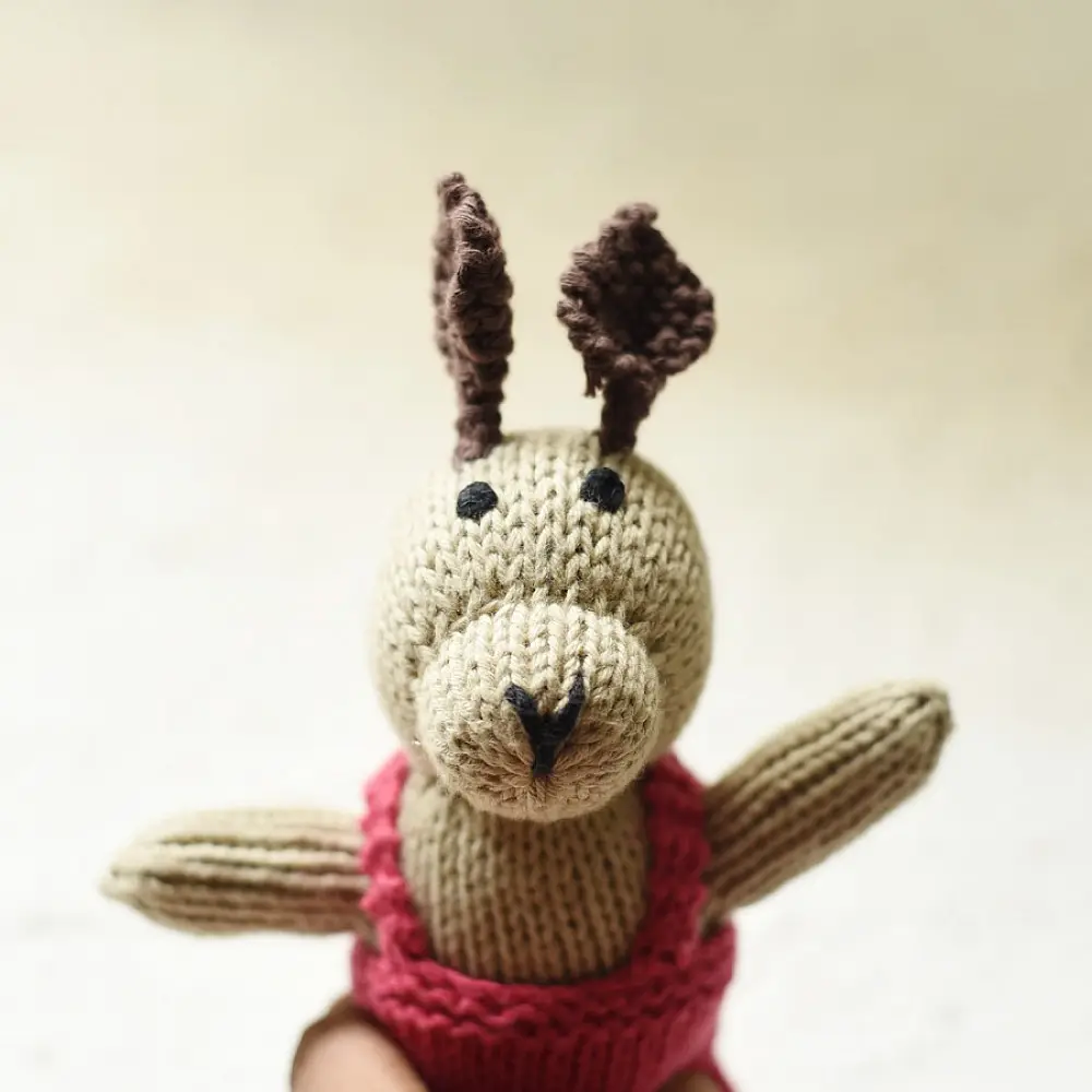 Buy Himalayan Knitted Cotton Soft Toy - Cow