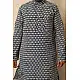 Advay : अद्वय  | Ajrakh printed - Cotton long kurta - 8