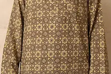 Advay : अद्वय  | Ajrakh printed - Cotton long kurta - 5