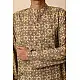 Advay : अद्वय  | Ajrakh printed - Cotton long kurta - 5