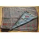 फ़लक ✽ Ajrakh Linen Saree ~ 01