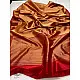 Handwoven Chanderi Silk Full Zari Saree - Red & Golden