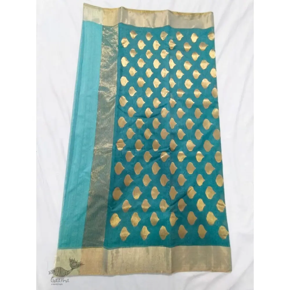 online shop handwoven chandri silk saree