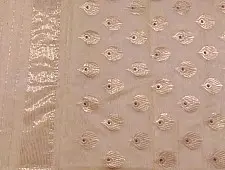 Padmapriya | Chanderi Silk - Handwoven Saree - Light Yellow