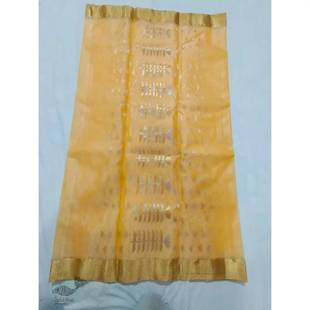 online shop handwoven chandri silk saree