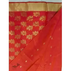 Padmapriya | Chanderi Silk - Handwoven Saree