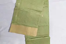 Padmapriya | Handwoven Chanderi saree - Light Green
