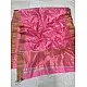 online shop handwoven chandri silk Light Pink saree