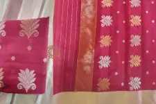 Padmapriya | Chanderi Silk - Handwoven Saree - 18