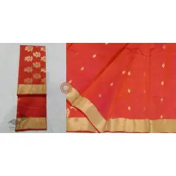 Padmapriya | Chanderi Silk - Handwoven Saree