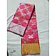 online Handwoven Chanderi Full Jaal Pink Saree