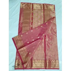 Padmapriya | Chanderi Silk Saree With Woven Border