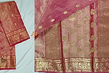 Padmapriya | Chanderi Silk Saree With Woven Border