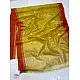 online Handwoven Silk - Chanderi Saree With Nandi Motif