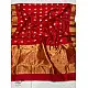 online Handwoven Silk - Chanderi Saree With Golden Butta & Border
