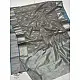 online Handwoven Silk - Chanderi Silver & Golden Butta Saree