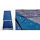online Chanderi Silk saree -  bluish grey