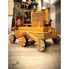 Handmade From Bamboo | Miniature Toy (Chandrayan Model)